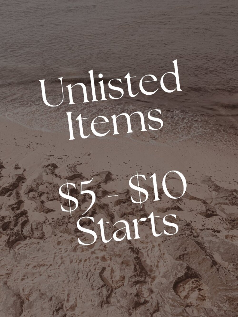 Unlisted LIVE Show Items